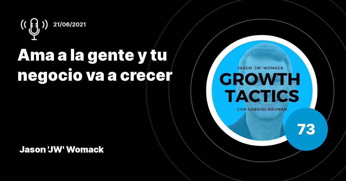 Ama a la gente y tu negocio va a crecer